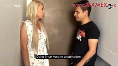 Kocasını aldatan sarışın - Aldatma pornosu